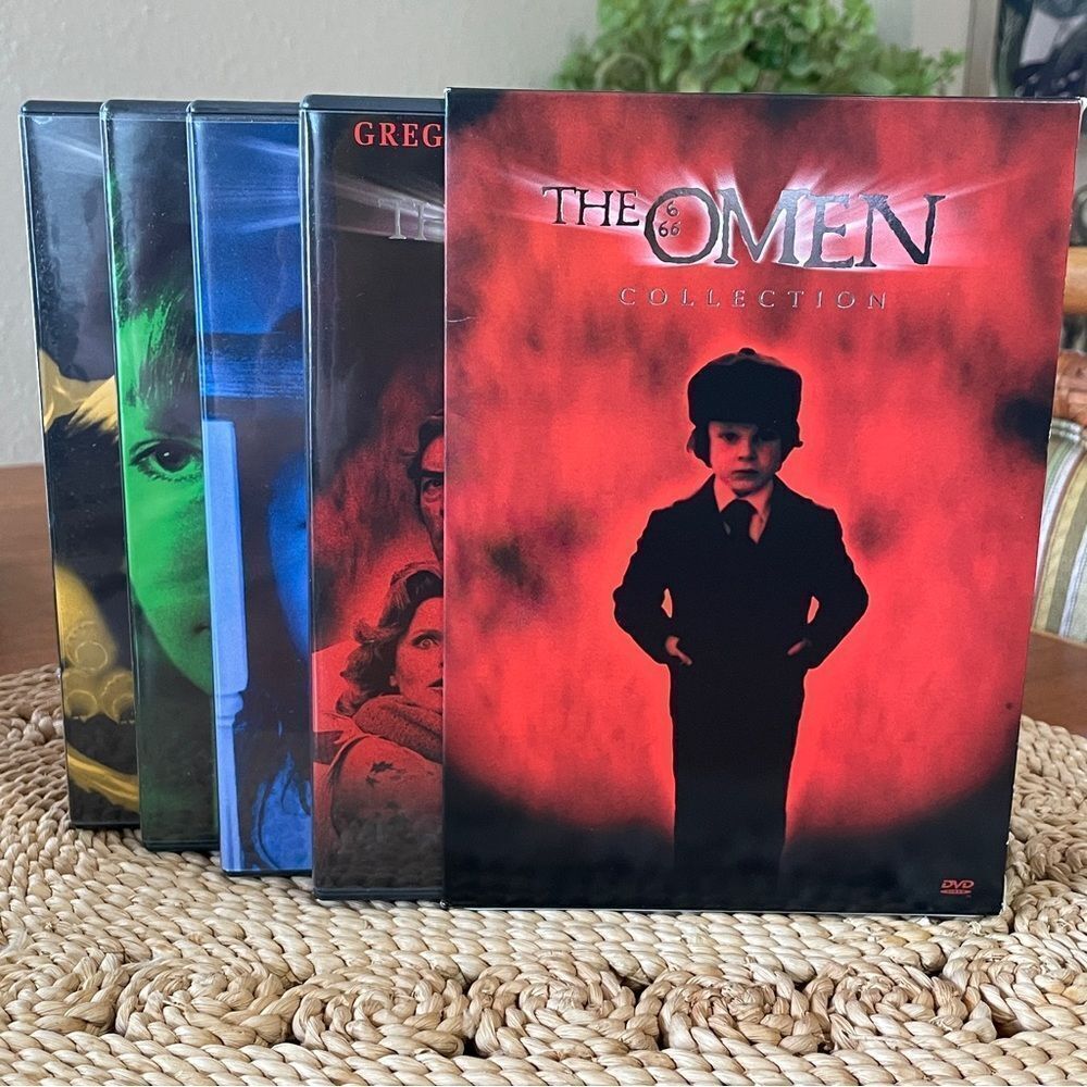 The Omen Collection 4 Disc DVD Set Includes: The Omen, Omen II, Omen III Omen IV